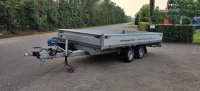 Henra Plateauwagen 4.00 x 2.00 3500kg Parabolic uitgevoerd